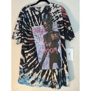 Men’s Cactus Jack Travis Scott Highest In The Room Tie-Dye T-Shirt Size XL